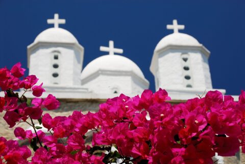 Ι.Ν. Αγίας Τριάδος, Κορώνη, Πελοπόννησος, Ελλάδα IN. Heilige Drievuldigheid, Koroni, Peloponnesos, Griekenland